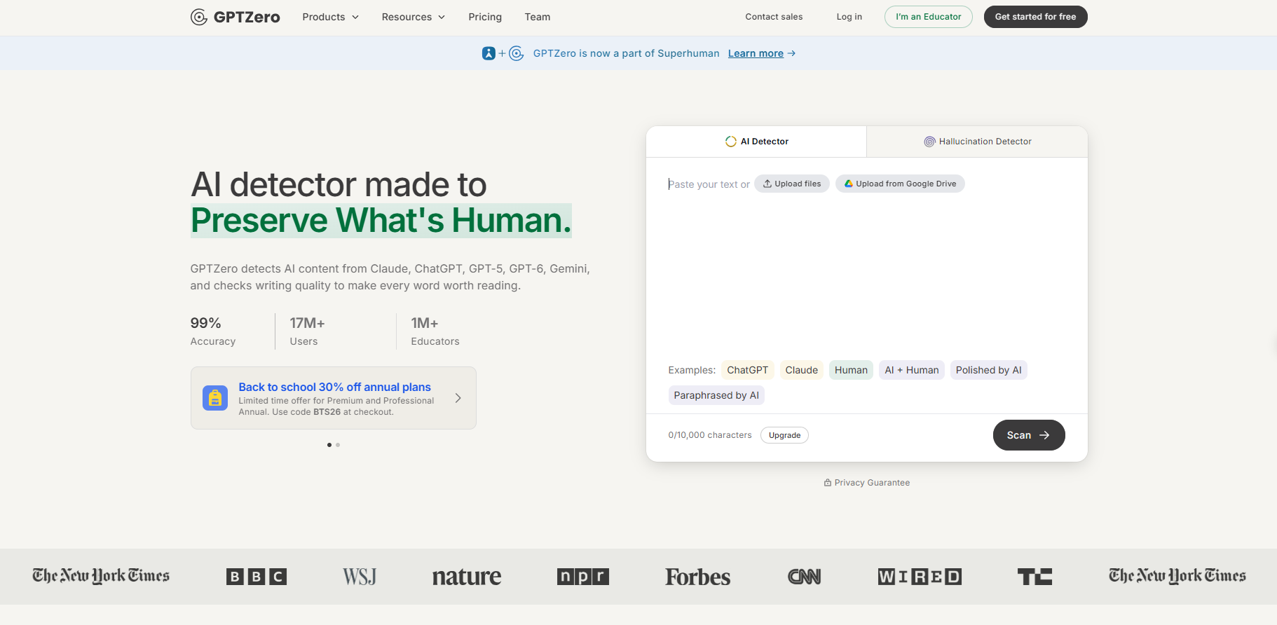 Key Features That Make GPTZero a Top AI Detector