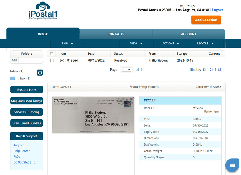 Key Features of iPostal1’s Digital Mailbox and Virtual Office Plans